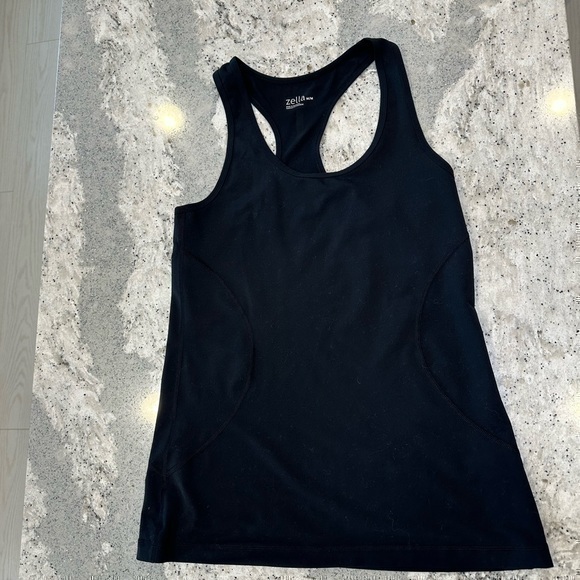 Zella Black Tank Top Size Medium